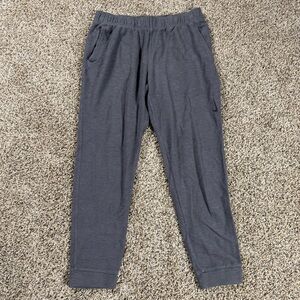 Nike Yoga Dri-FIT Move To Zero Joggers Heather Gray Men’s Large CZ2221-068